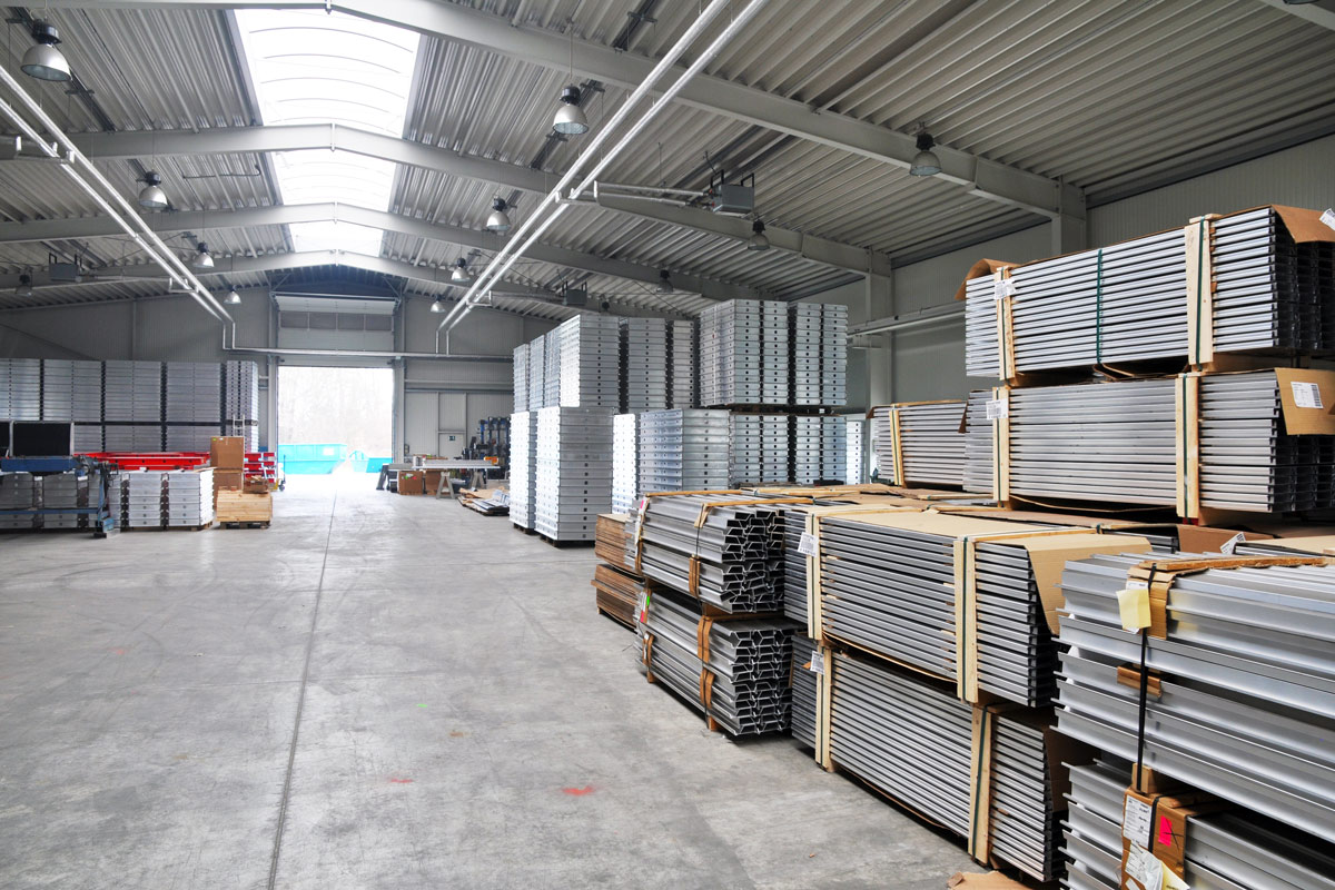 Klimatisierung von Gewerbehallen